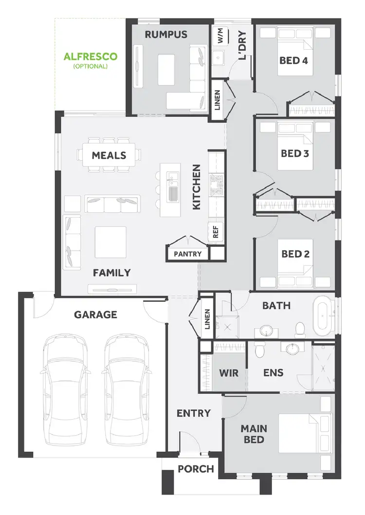 Floorplan of Homely house listing, Lot 508, 7 Oaklands Street, Diggers Rest VIC 3427