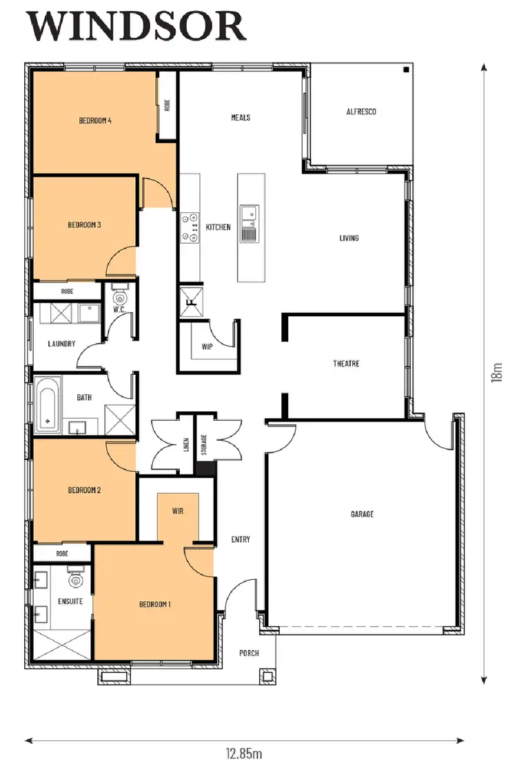 Floorplan of Homely house listing, Lot 522, 11 Tran Avenue, Diggers Rest VIC 3427