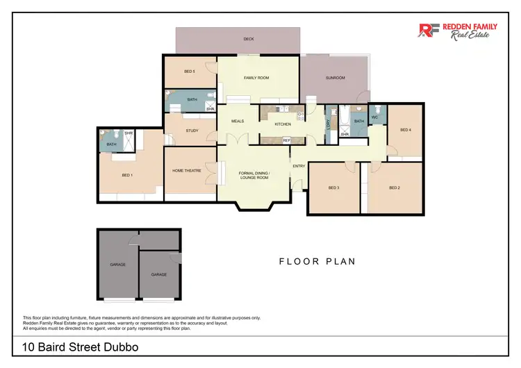 Floorplan of Homely house listing, 10 Baird Street, Dubbo NSW 2830