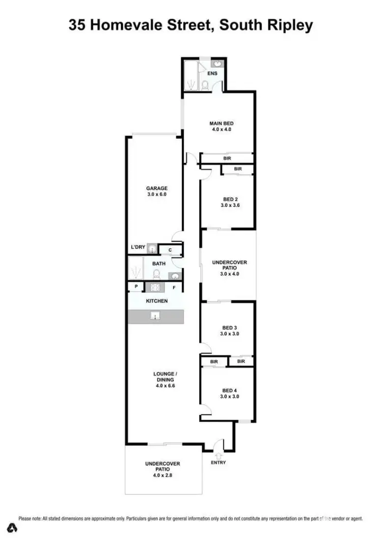 Floorplan of Homely house listing, 35 Homevale Drive, South Ripley QLD 4306
