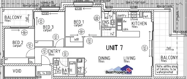 Floorplan of Homely unit listing, 7/4 Harold Street, Zillmere QLD 4034