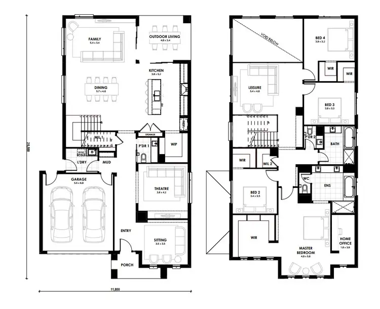 Floorplan of Homely house listing, Lot 2832 Igneous Way, Donnybrook VIC 3064