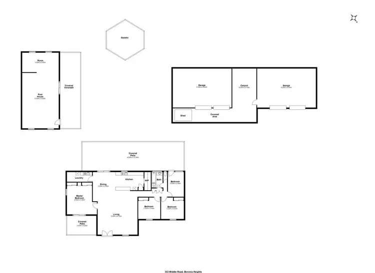 Floorplan of Homely rural property listing, 353-359 MIDDLE ROAD, Boronia Heights QLD 4124