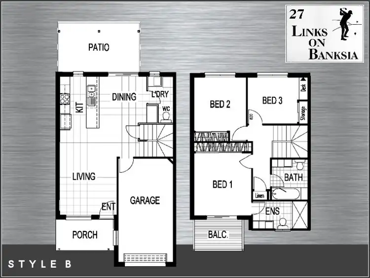 Floorplan of Homely townhouse listing, 27 Tequesta Drive, Beaudesert QLD 4285