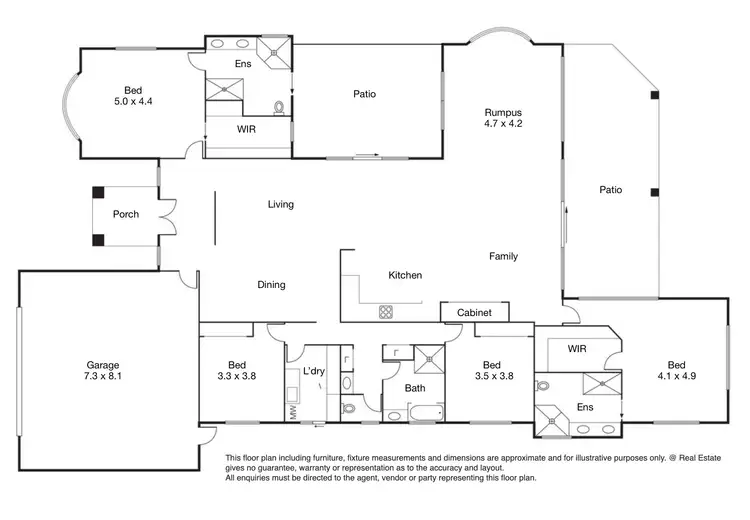 Floorplan of Homely house listing, 72 Monaco Drive, Zilzie QLD 4710