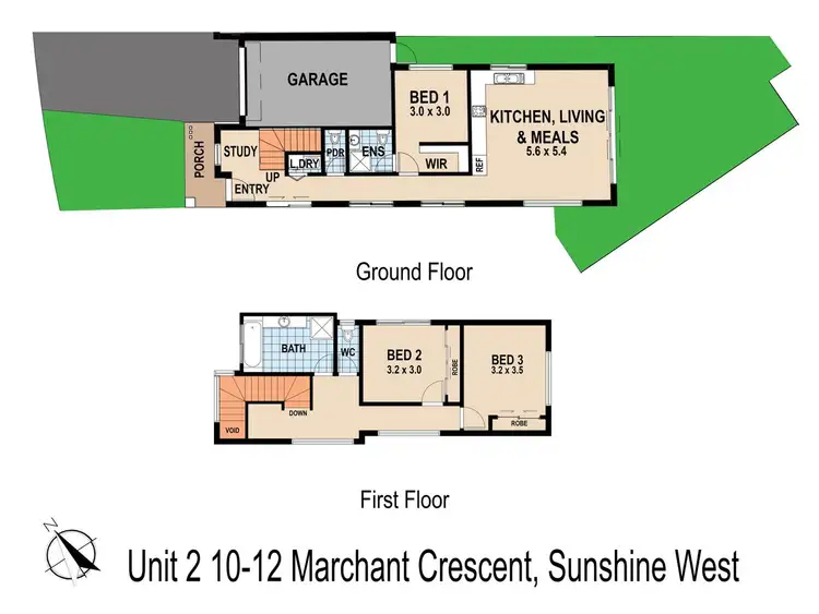 Floorplan of Homely land listing, 10-12 Marchant Crescent, Sunshine West VIC 3020
