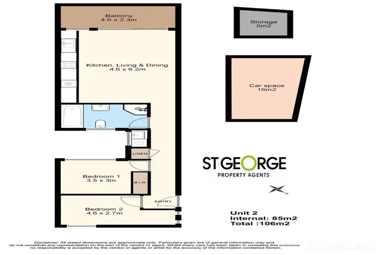 Floorplan of Homely apartment listing, Address available on request