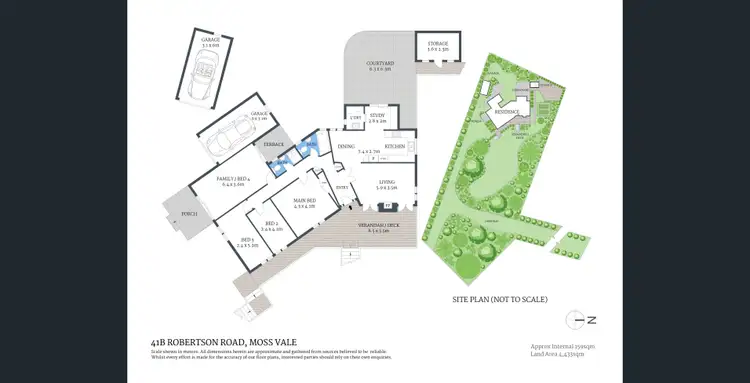 Floorplan of Homely house listing, 41B Robertson Road, Moss Vale NSW 2577