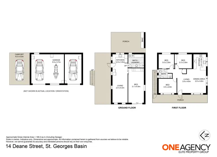 Floorplan of Homely house listing, 14 Deane Street, St Georges Basin NSW 2540