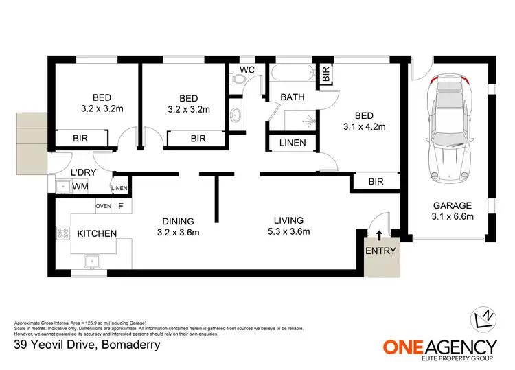 Floorplan of Homely house listing, 39 Yeovil Drive, Bomaderry NSW 2541