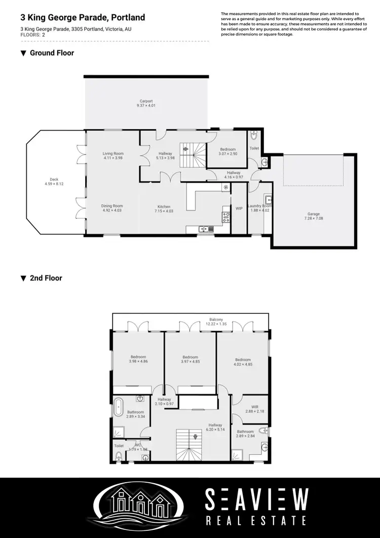 Floorplan of Homely house listing, 3 King George Parade, Portland VIC 3305