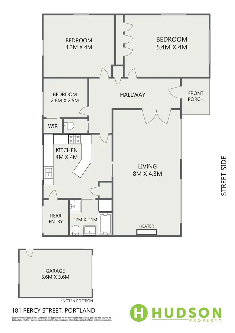 Floorplan of Homely house listing, 181 Percy Street, Portland VIC 3305
