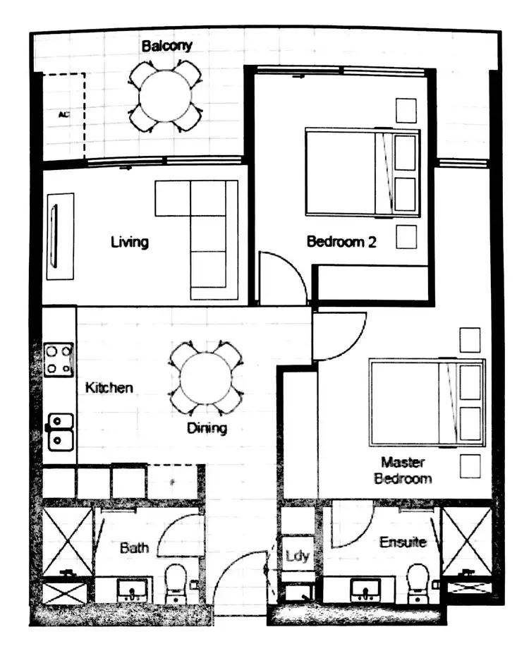 Floorplan of Homely apartment listing, 31202/300 Old Cleveland Road, Coorparoo QLD 4151