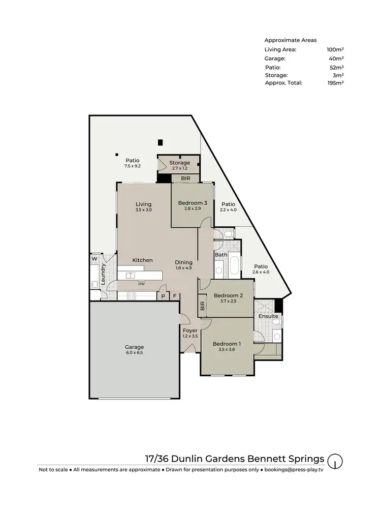 Floorplan of Homely house listing, 17/36 Dunlin Gardens, Bennett Springs WA 6063
