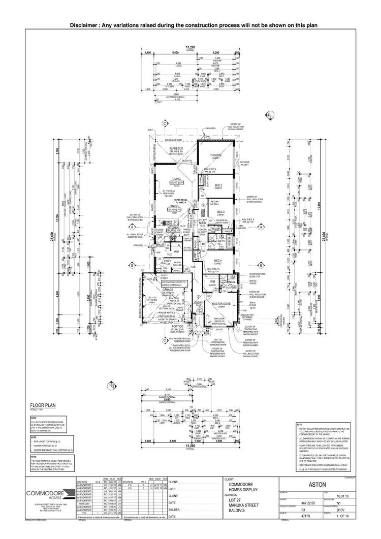 Floorplan of Homely house listing, 11 Manuka Street, Baldivis WA 6171