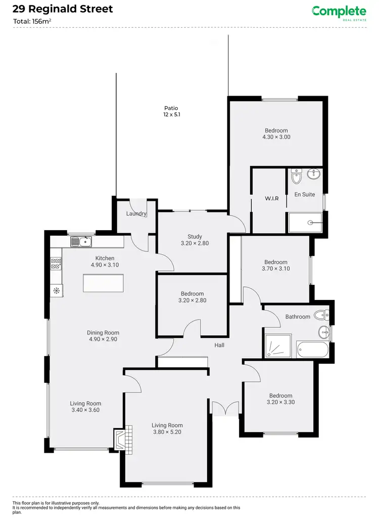 Floorplan of Homely house listing, 29 REGINALD STREET, Mount Gambier SA 5290