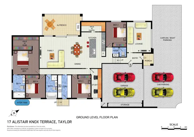Floorplan of Homely house listing, 17 Alistair Knox Terrace, Taylor ACT 2913