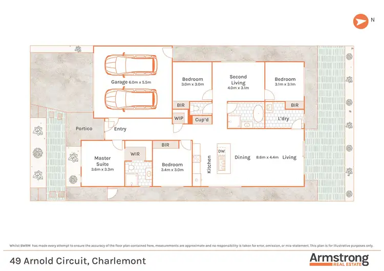Floorplan of Homely house listing, 49 Arnold Circuit, Charlemont VIC 3217