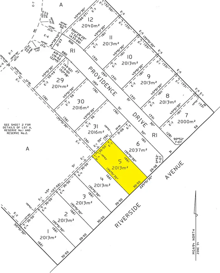 Floorplan of Homely land listing, 577 Riverside Avenue, Mildura VIC 3500
