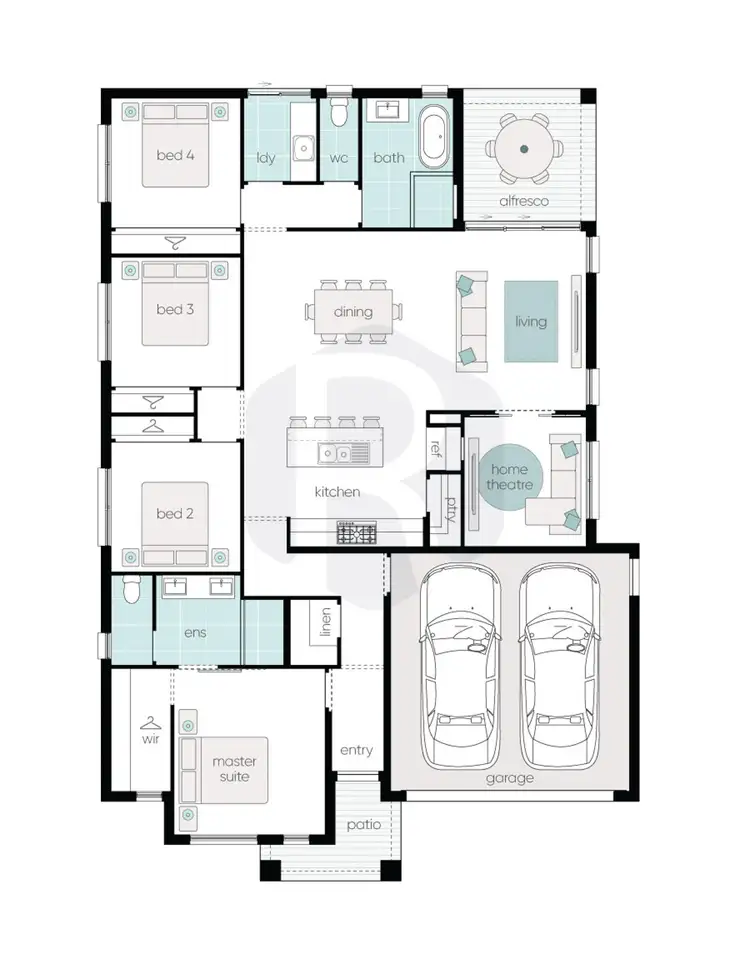 Floorplan of Homely house listing, 20 Lilium Street, Lochinvar NSW 2321