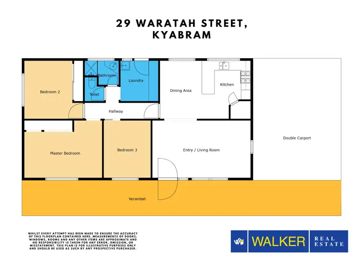 Floorplan of Homely house listing, 29 Waratah Street, Kyabram VIC 3620