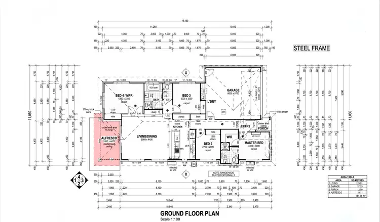 Floorplan of Homely house listing, 1A Teak Street, Raceview QLD 4305