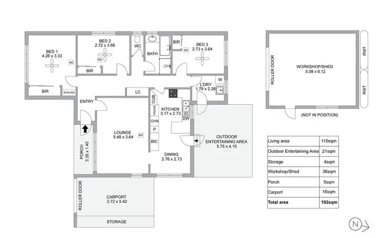 Floorplan of Homely house listing, 16 Collingrove Avenue, Broadview SA 5083