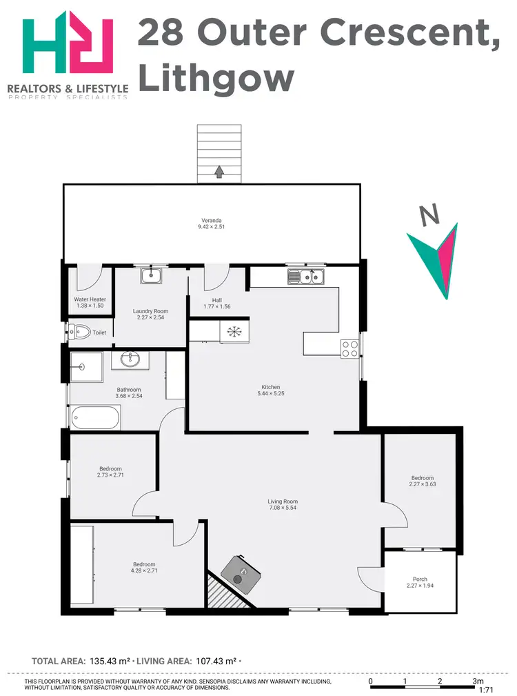 Floorplan of Homely house listing, 28 Outer Crescent, Lithgow NSW 2790