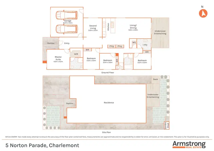 Floorplan of Homely house listing, 5 Norton Parade, Charlemont VIC 3217