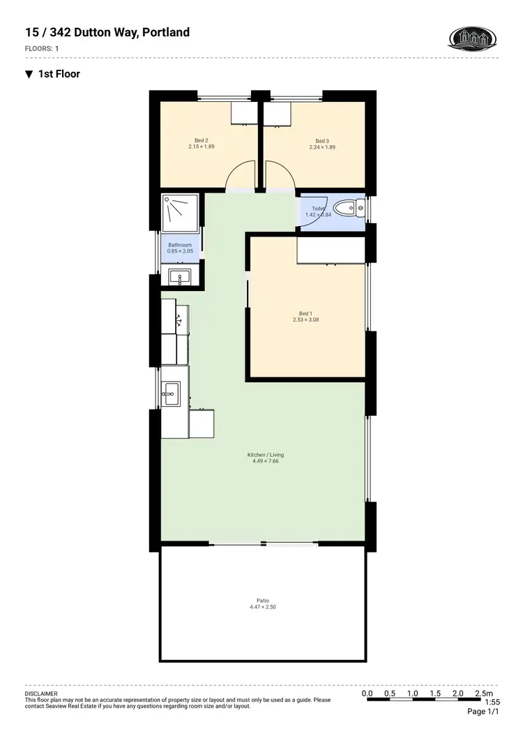 Floorplan of Homely house listing, 15/342 Dutton Way, Portland VIC 3305