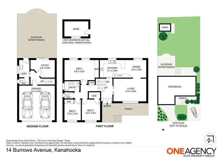 Floorplan of Homely house listing, 14 Burrows Avenue, Kanahooka NSW 2530