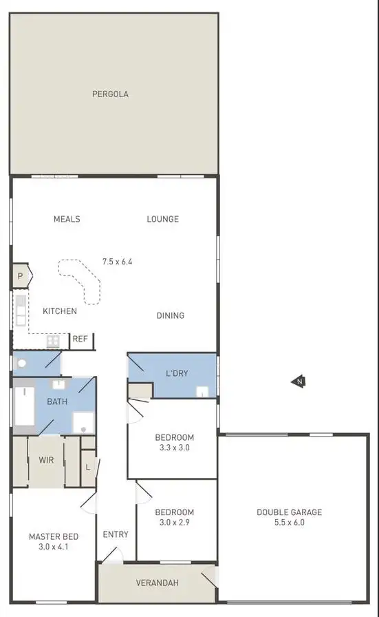 Floorplan of Homely house listing, 17 Stringybark Close, Manor Lakes VIC 3024
