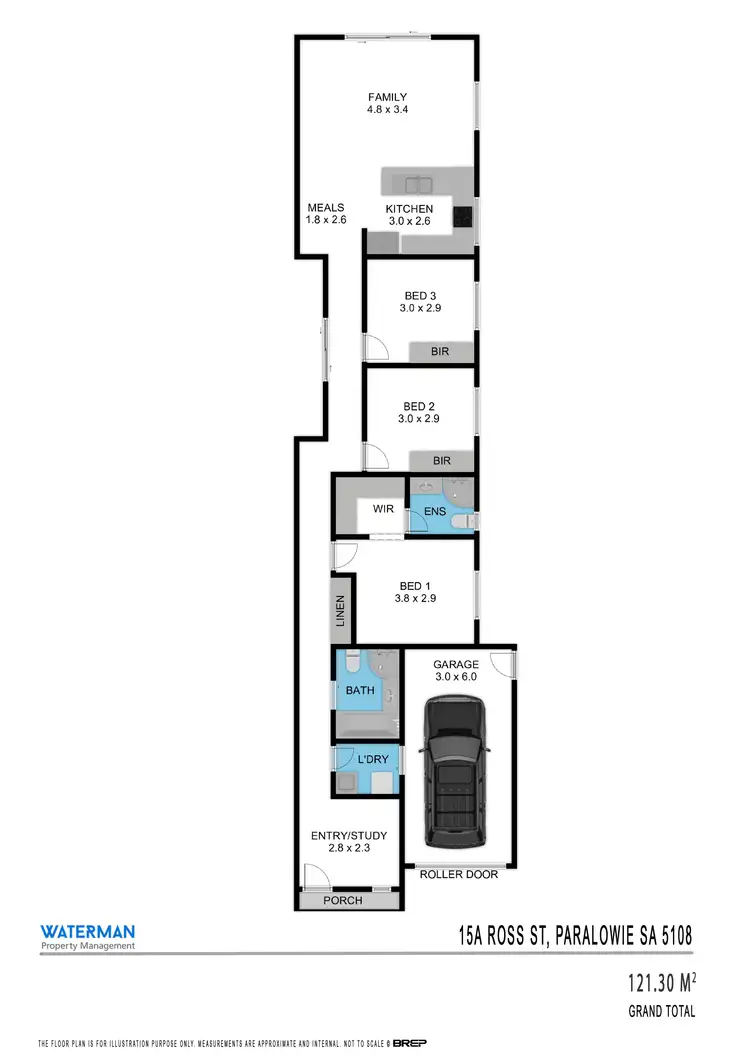 Floorplan of Homely house listing, 15a Ross Street, Paralowie SA 5108