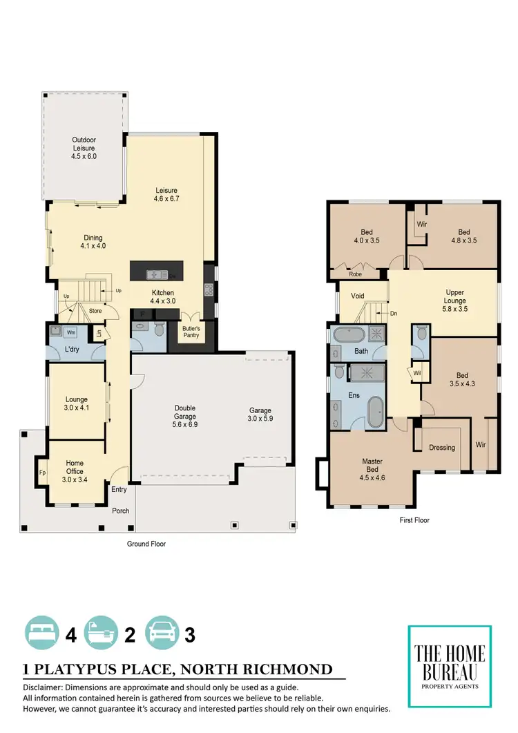 Floorplan of Homely house listing, 1 Platypus Pl, North Richmond NSW 2754