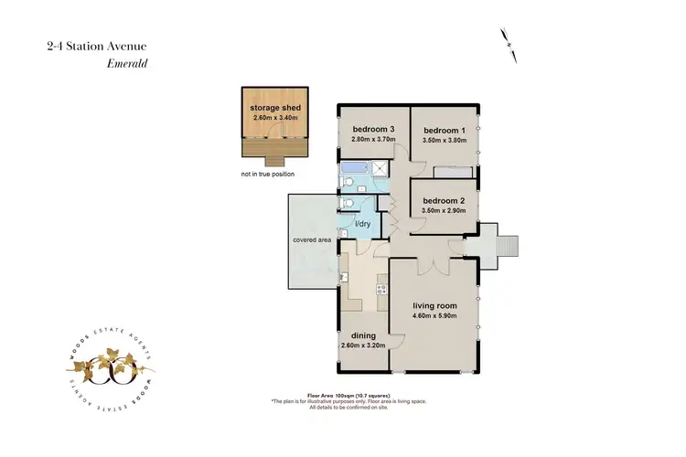 Floorplan of Homely house listing, 2 - 4 Station Avenue, Emerald VIC 3782