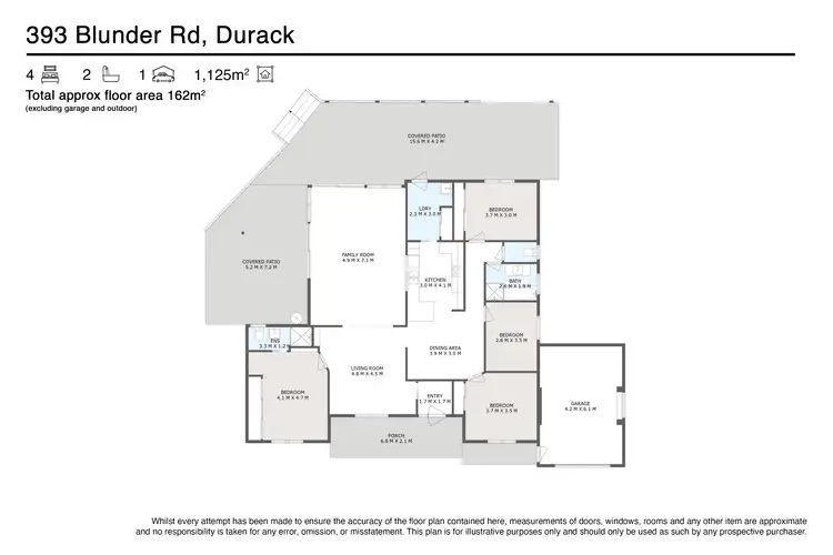 Floorplan of Homely house listing, 393 Blunder Road, Durack QLD 4077