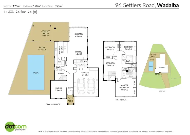 Floorplan of Homely house listing, 96 Settlers Road, Wadalba NSW 2259
