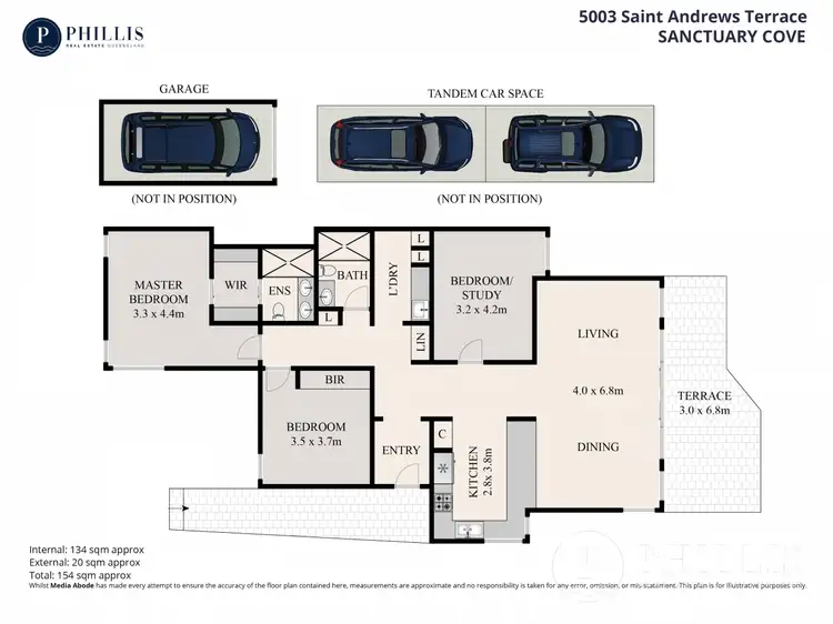 Floorplan of Homely apartment listing, 5003 Saint Andrews Terrace, Sanctuary Cove QLD 4212