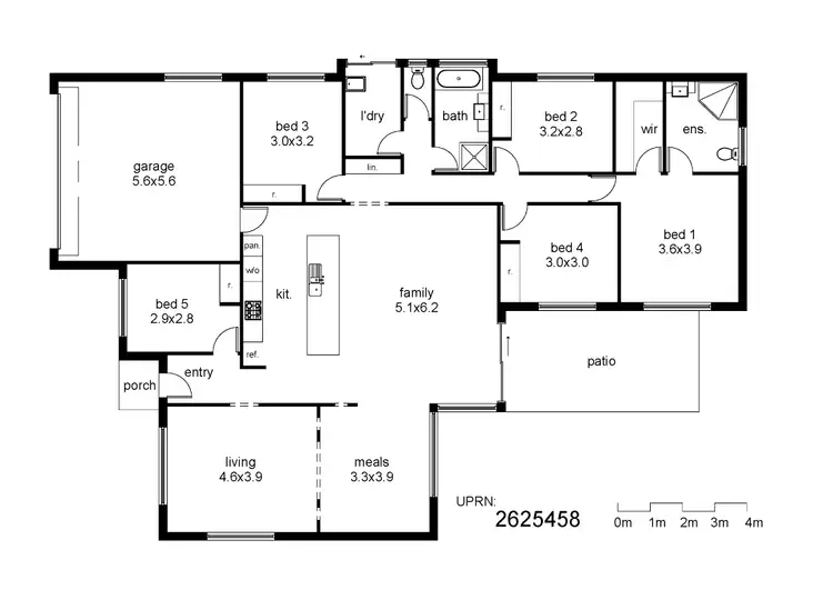 Floorplan of Homely house listing, Address available on request