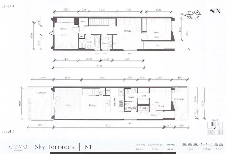 Floorplan of Homely townhouse listing, 201/170 The Parade, Norwood SA 5067