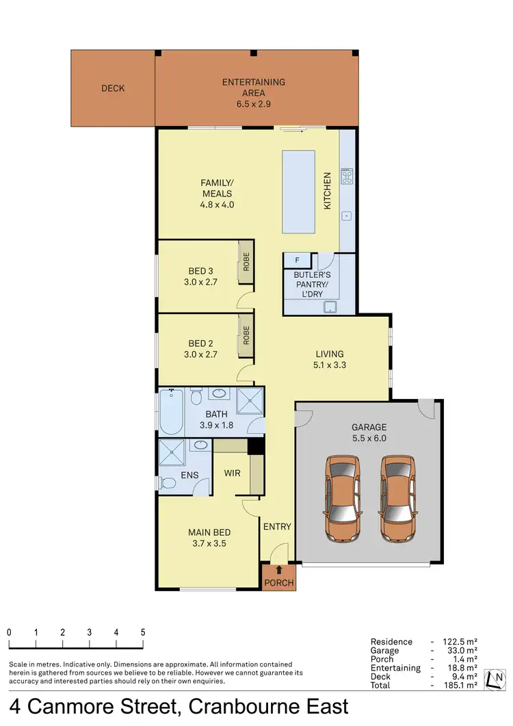 Floorplan of Homely house listing, 4 Canmore Street, Cranbourne East VIC 3977