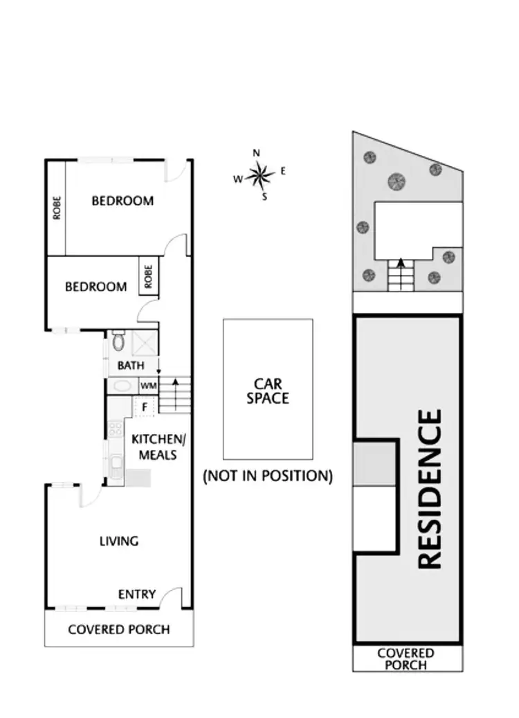 Floorplan of Homely unit listing, 2/201 Main Road, Lower Plenty VIC 3093