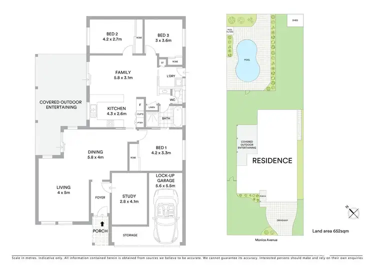 Floorplan of Homely house listing, 29 Monica Avenue, Hassall Grove NSW 2761
