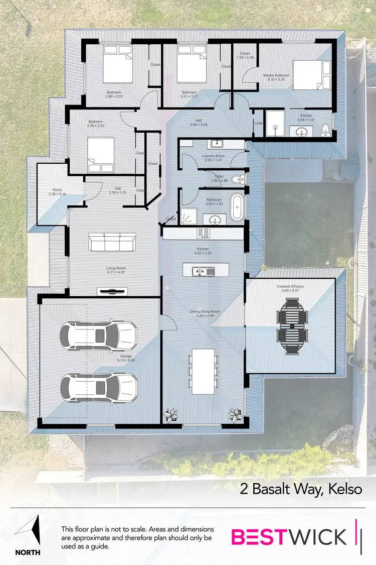 Floorplan of Homely house listing, 2 Basalt Way, Kelso NSW 2795