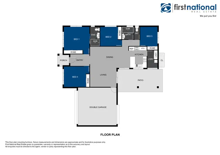 Floorplan of Homely house listing, 85 Bellamy Drive, Tolga QLD 4882