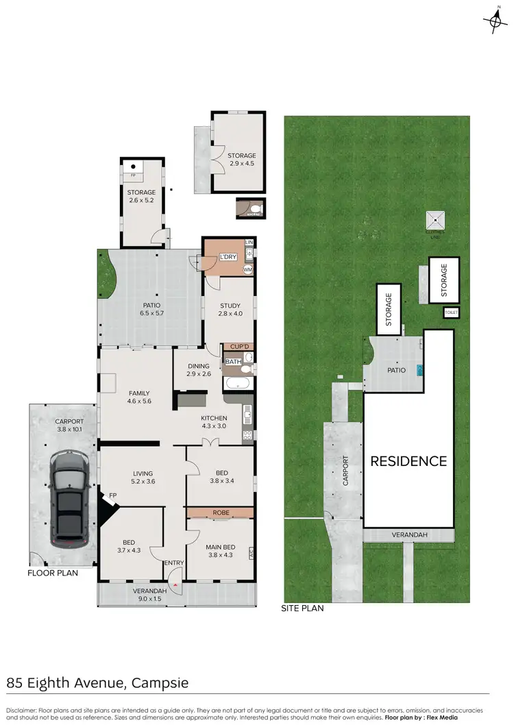 Floorplan of Homely house listing, 85 Eighth Avenue, Campsie NSW 2194