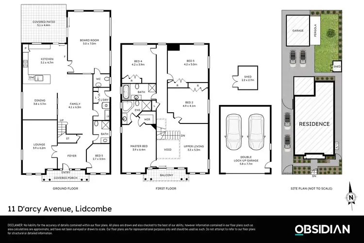 Floorplan of Homely house listing, 11 D'Arcy Avenue, Lidcombe NSW 2141