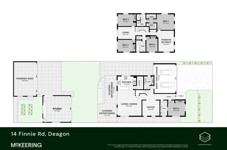 Floorplan of Homely house listing, 14 Finnie Road, Deagon QLD 4017
