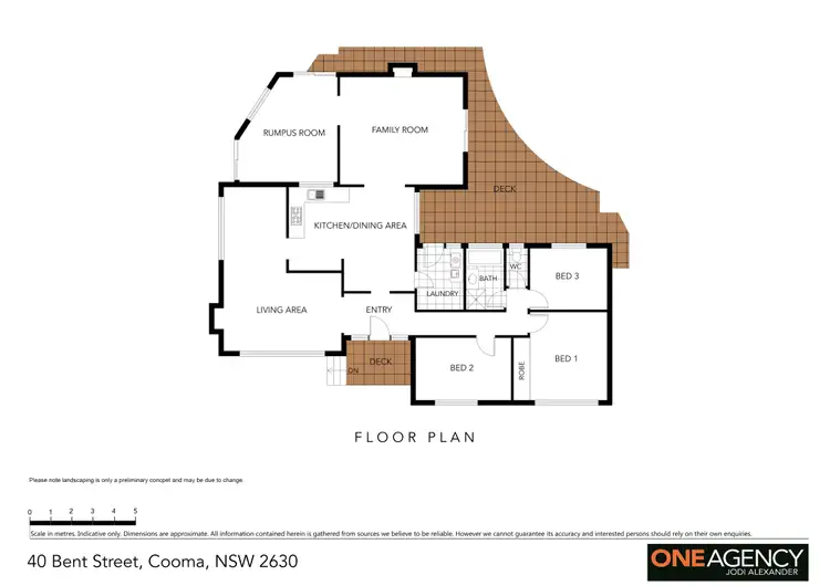 Floorplan of Homely house listing, 40 Bent Street, Cooma NSW 2630