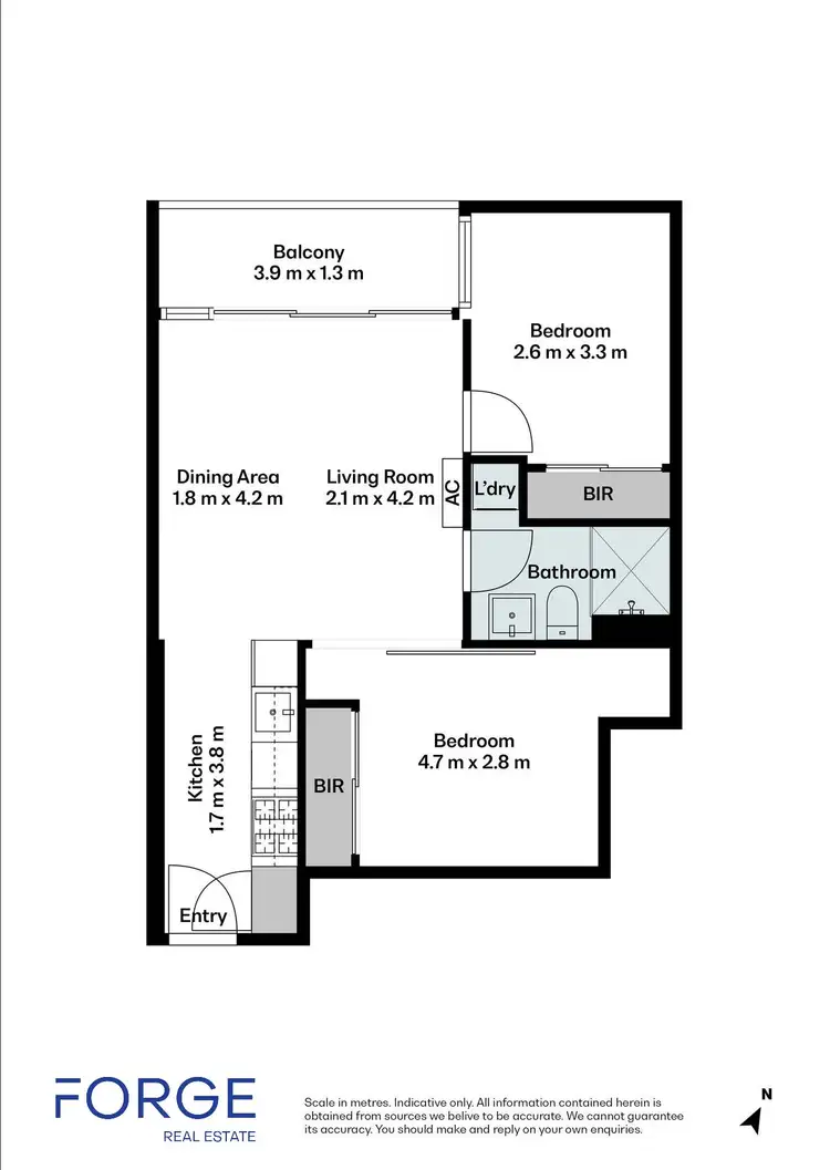 Floorplan of Homely apartment listing, 3911/80 A'Beckett Street, Melbourne VIC 3000